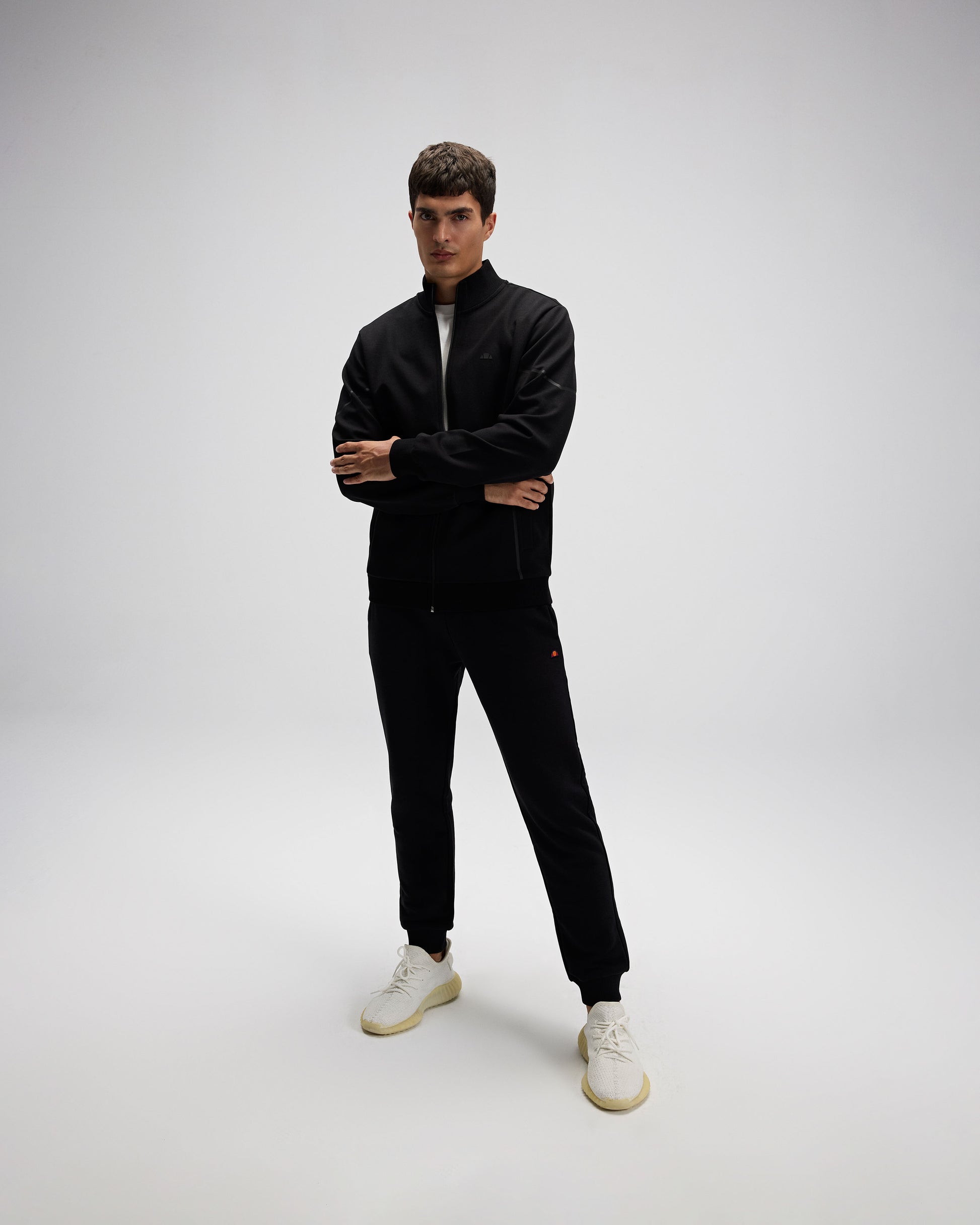 ELLESSE Erkek Siyah Fermuarlı Sweat EM545BK