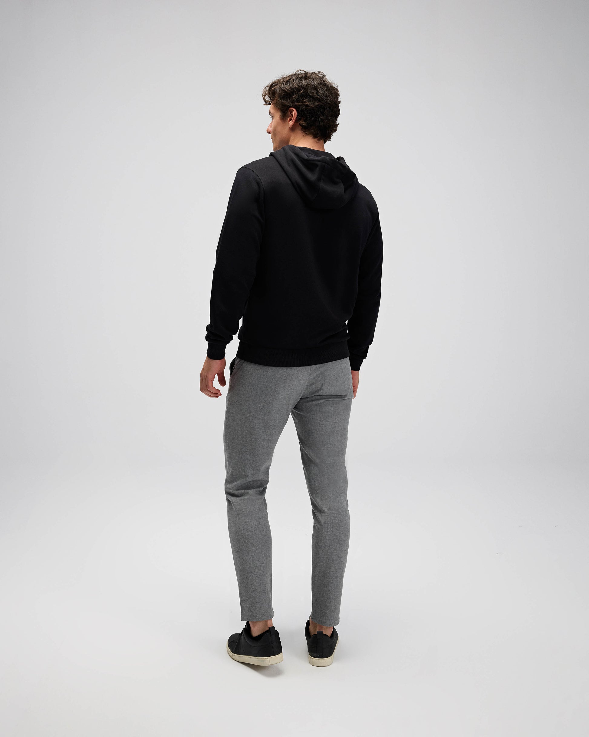 ELLESSE Erkek Siyah Kapüşonlu Sweat EM555BK