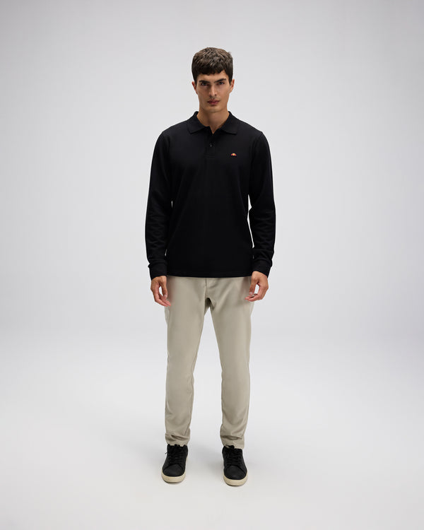 ELLESSE Erkek Siyah Polo Sweatshirt EM582BK