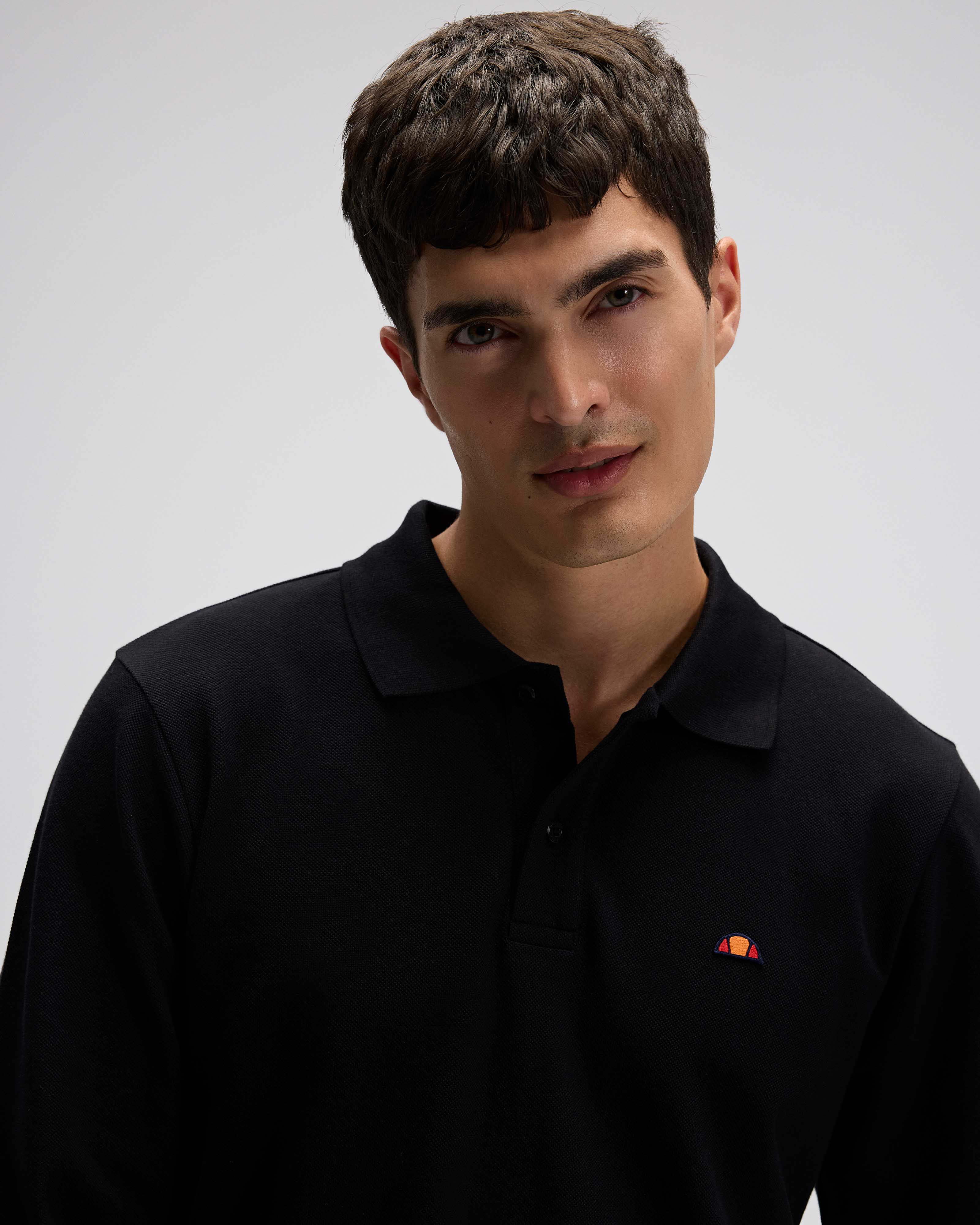 ELLESSE Erkek Siyah Polo Sweatshirt EM582BK