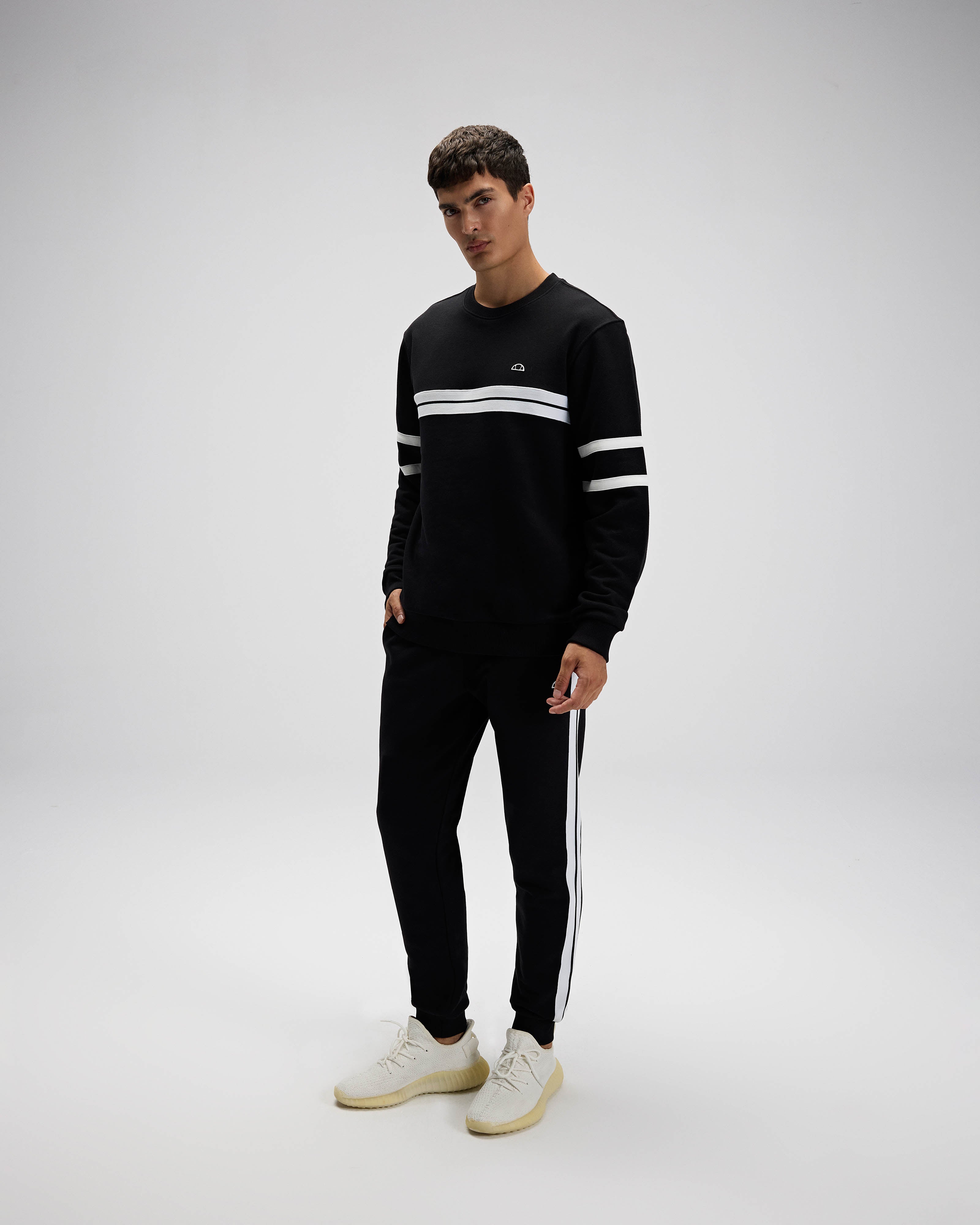 ELLESSE Erkek Siyah Sweatshirt EM618BK