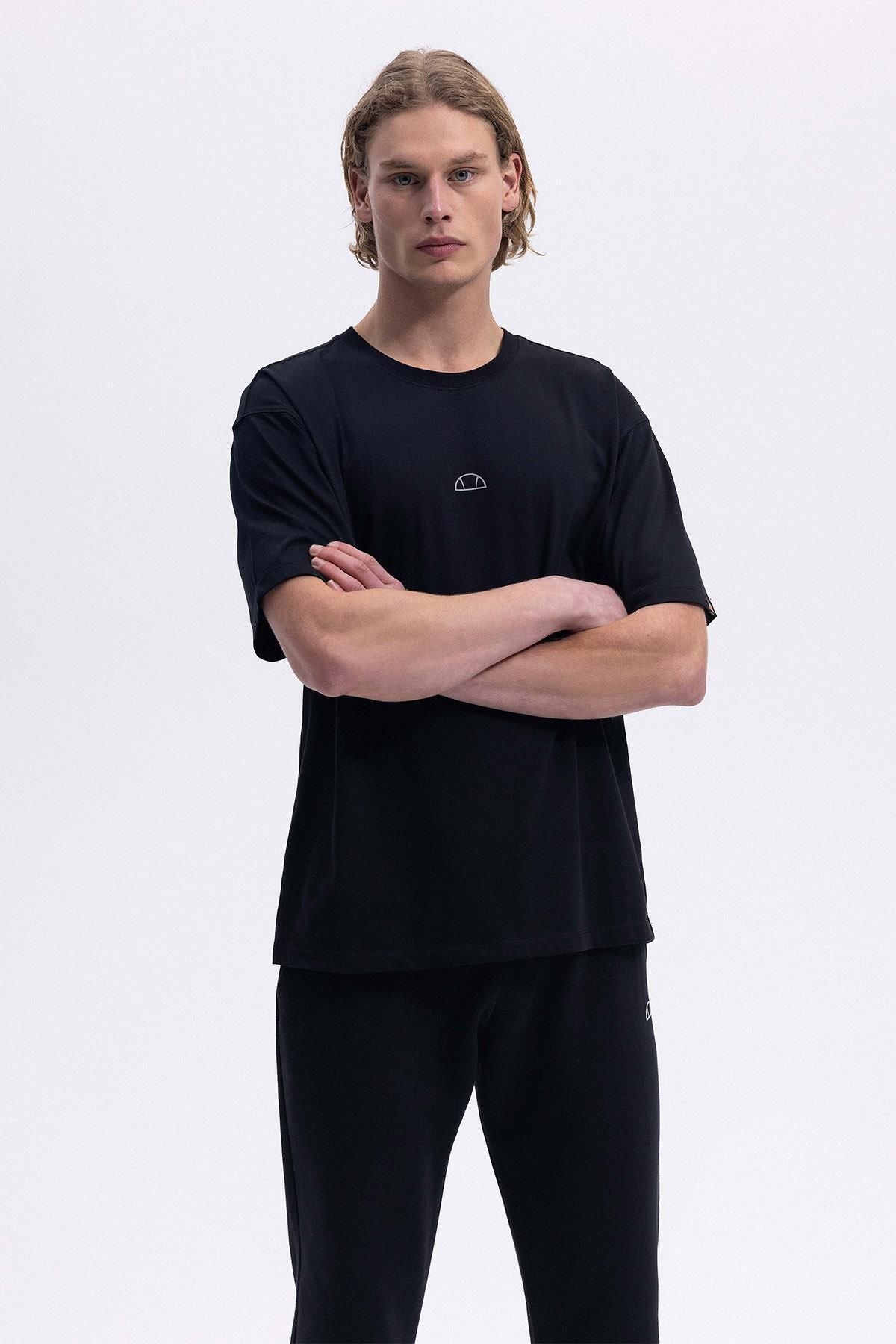 ELLESSE Erkek SİYAH Tişört EM376