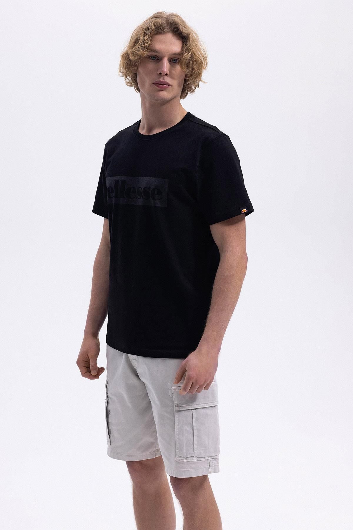 Ellesse Erkek Siyah Tişört EM589