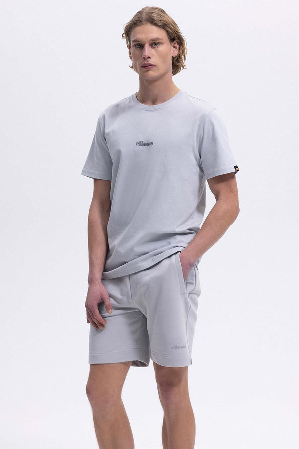 Ellesse Erkek Yuvarlak Yaka Gri Tişört EM462SGR