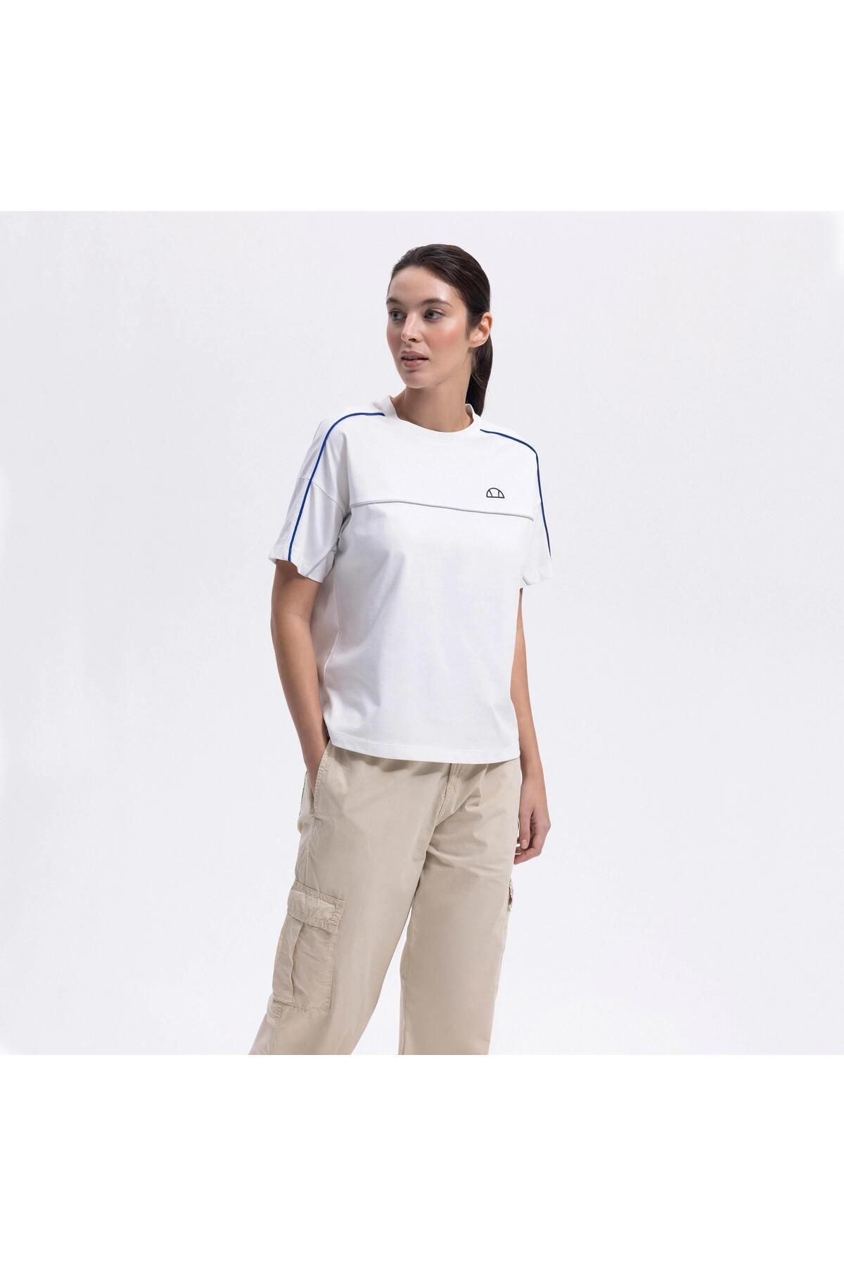 ELLESSE Kadın Beyaz Tişört EF389B