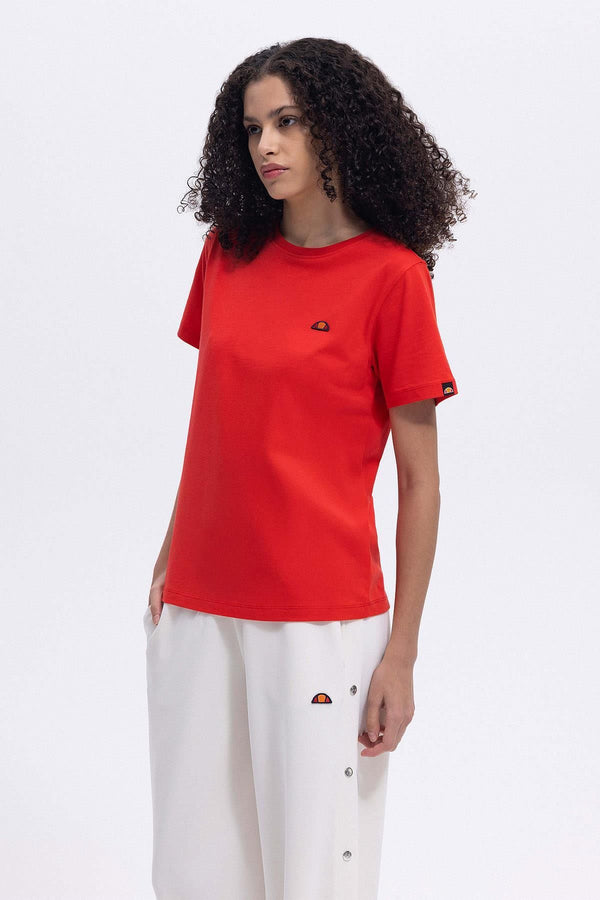 Ellesse Kadın Bisiklet Yaka Kırmızı Tişört EF1741RD