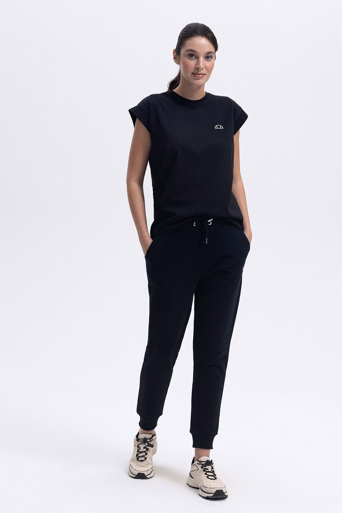 Ellesse Kadın Siyah Eşofman Altı  EF377BK
