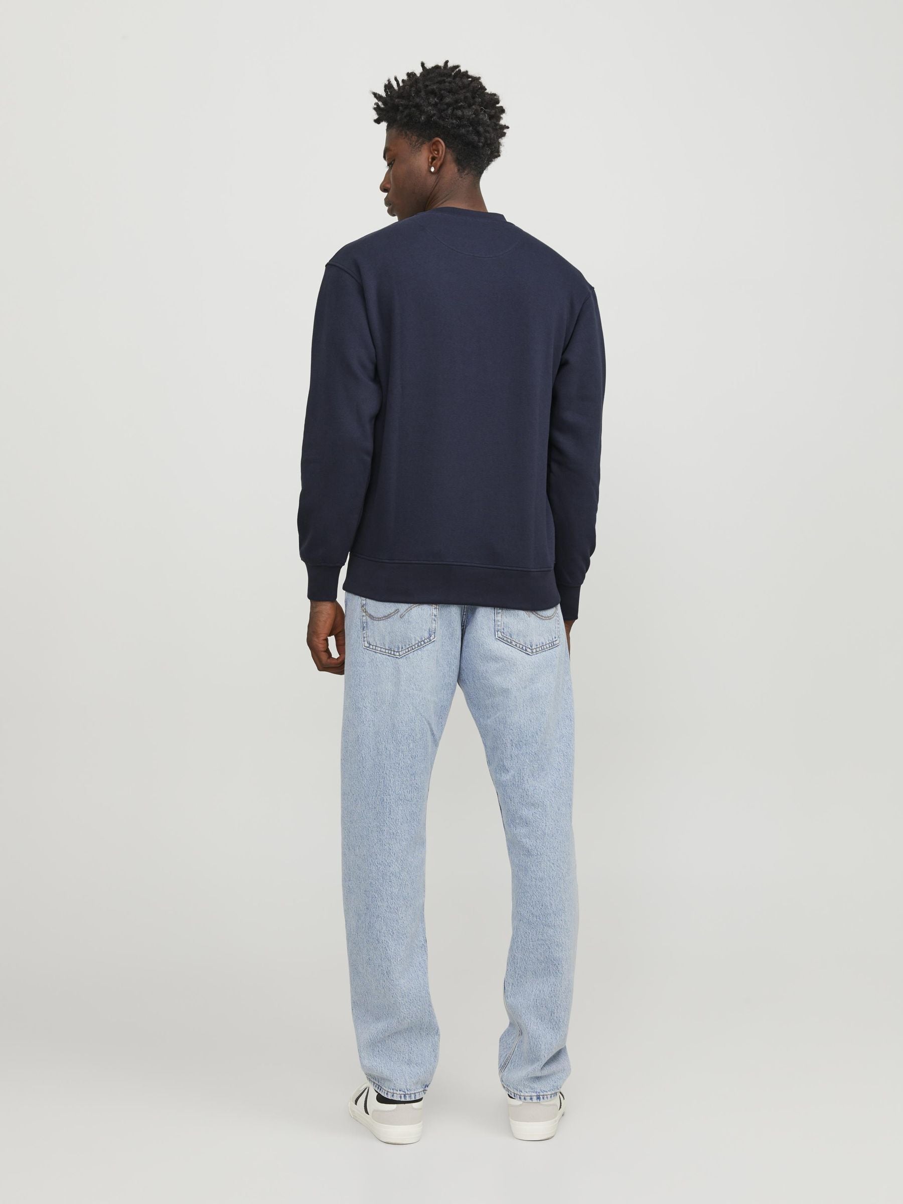 Erkek Jack Jones Jorvesterbro Lacivert Sweat 12241694