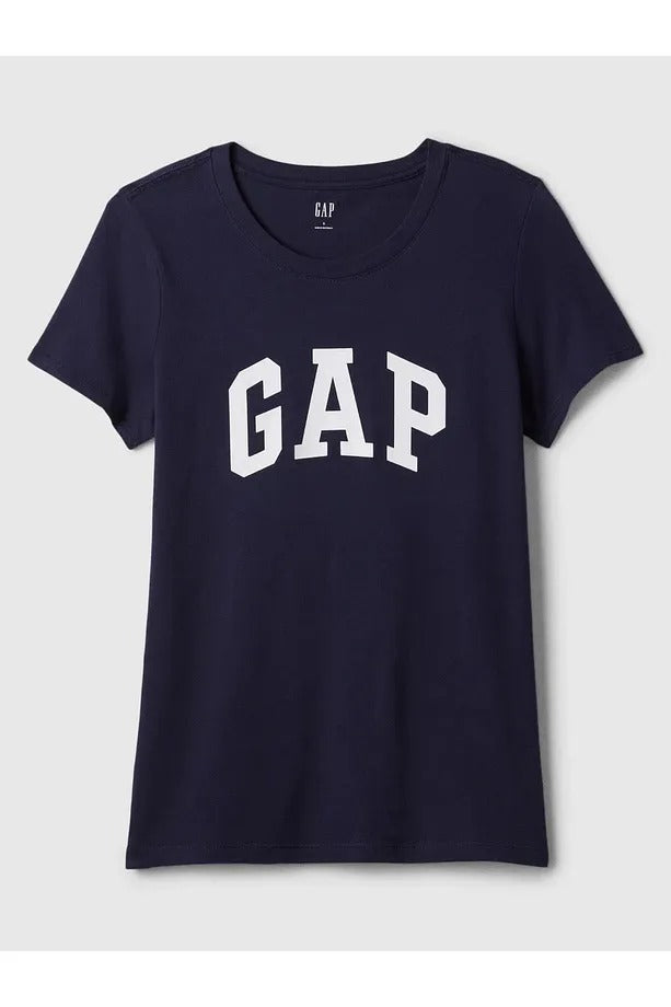 GAP Kadın Lacivert Pamuklu Tişört 729555000