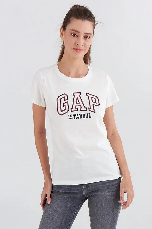 GAP Kadın Beyaz Tişört 831201000