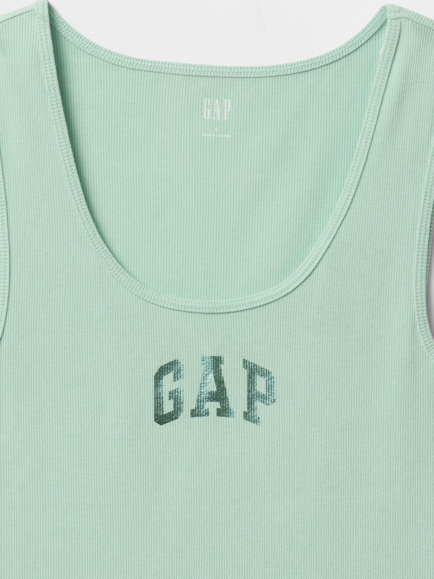 GAP Kadın Logolu Turkuaz Atlet 585421032