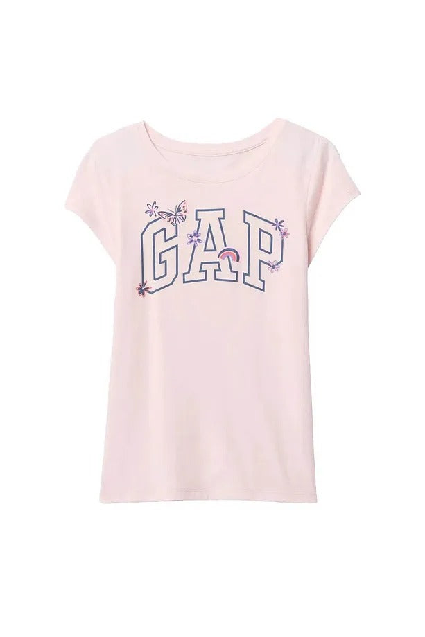 GAP Kadın Pembe Pamuklu Tişört 721891001