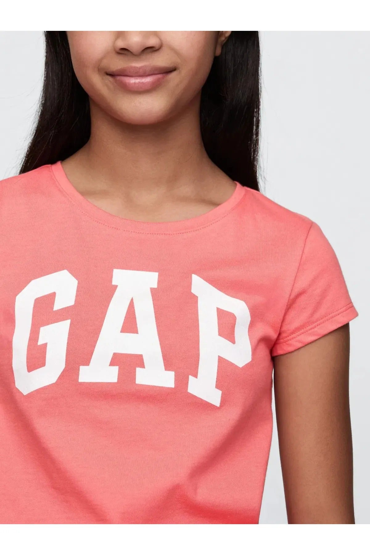 GAP Kadın Turuncu Kısa Kollu Tişört 723317001