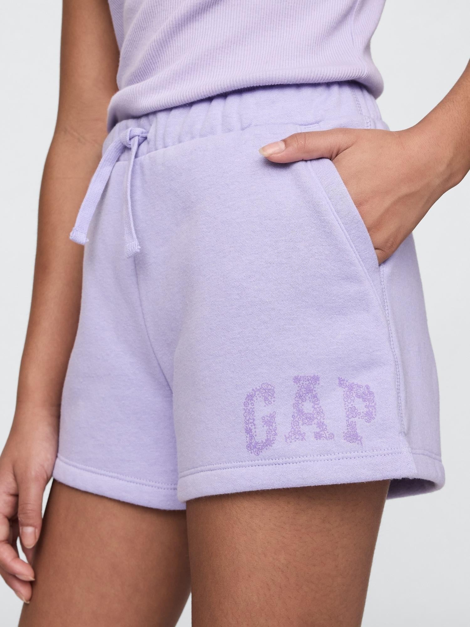GAP Kız Çocuk Mor Şort 725029002