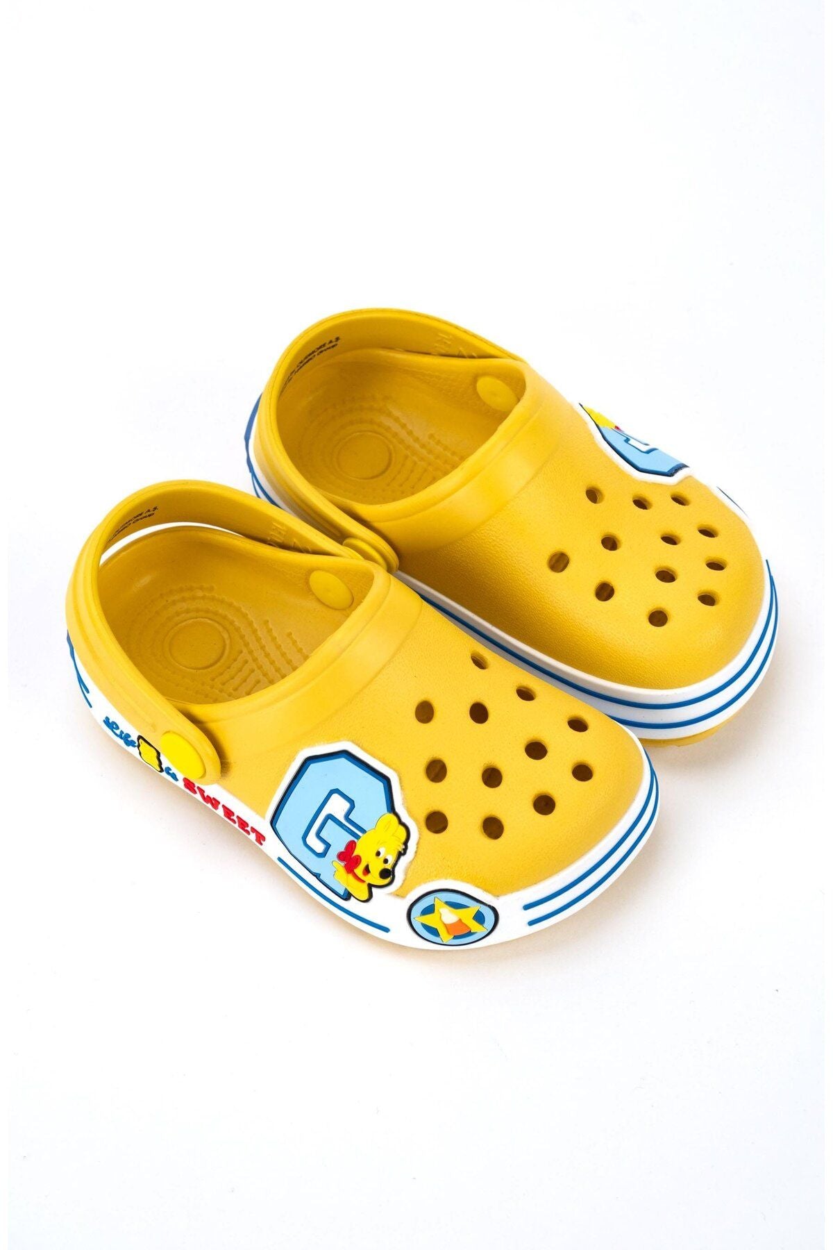 HARİBO Bebek SARI Çocuk Sargılı Eva Sandalet FTW03E