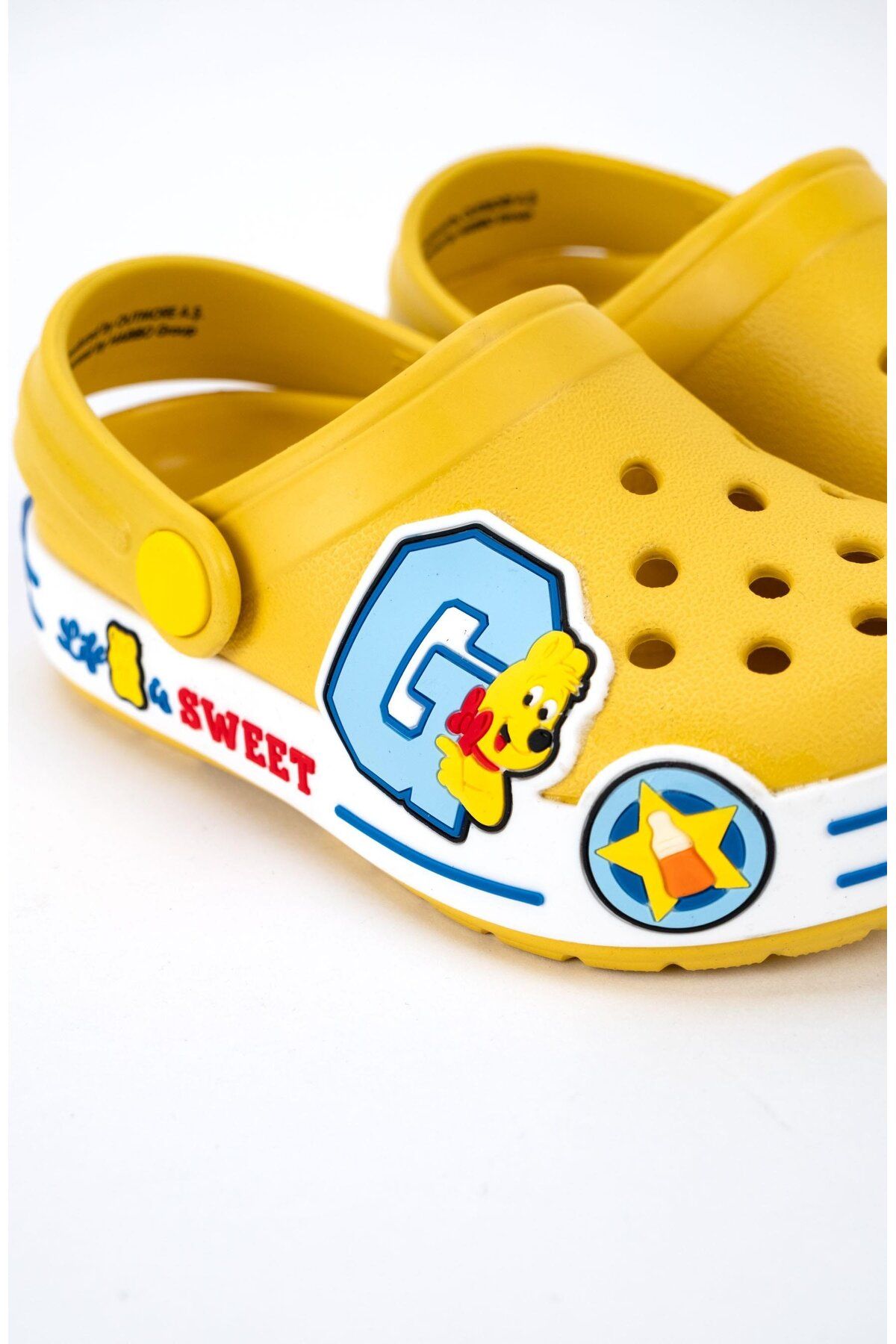 HARİBO Bebek SARI Çocuk Sargılı Eva Sandalet FTW03E