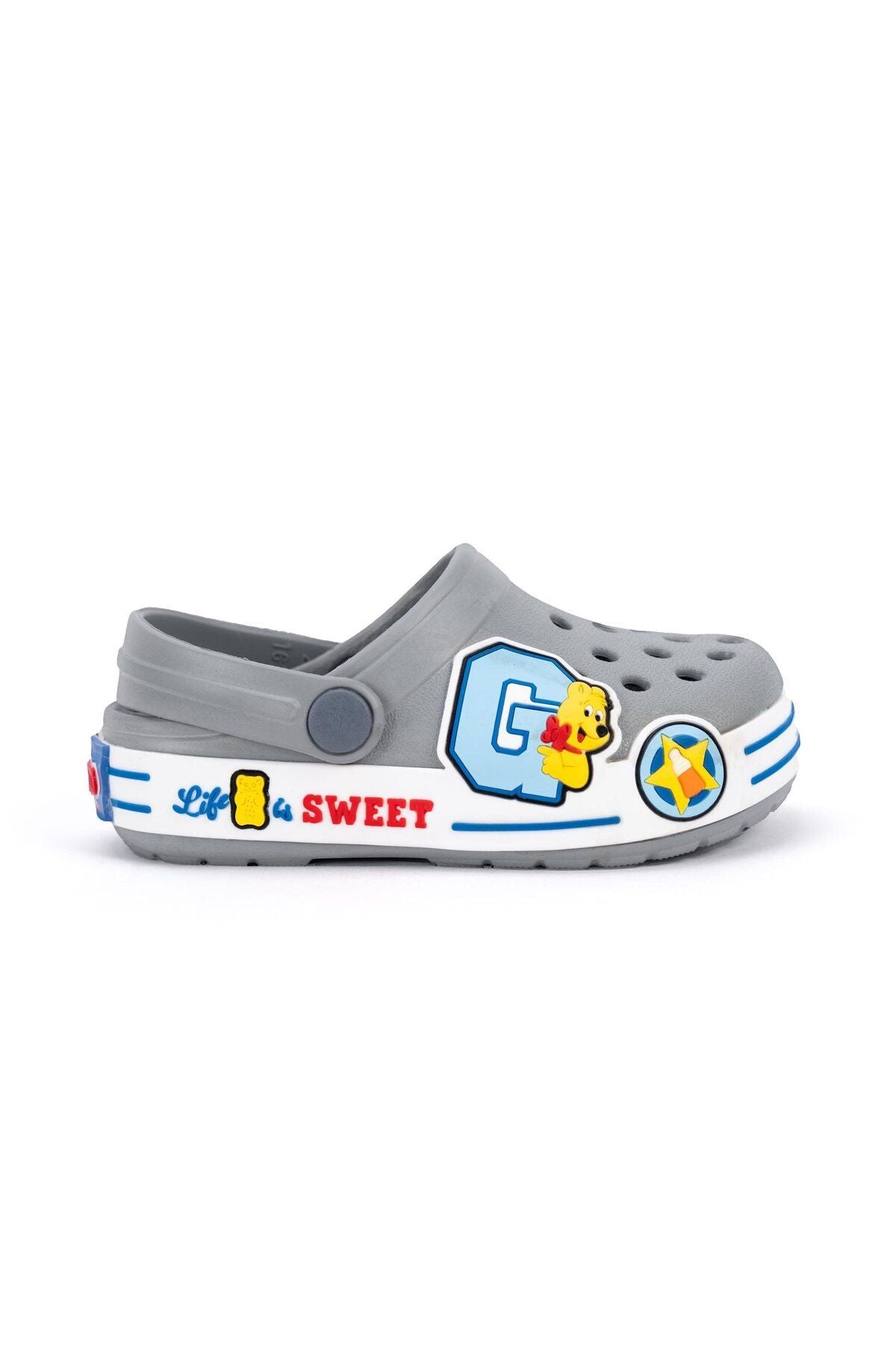 HARİBO Çocuk Gri Eva Sandalet FTW03E