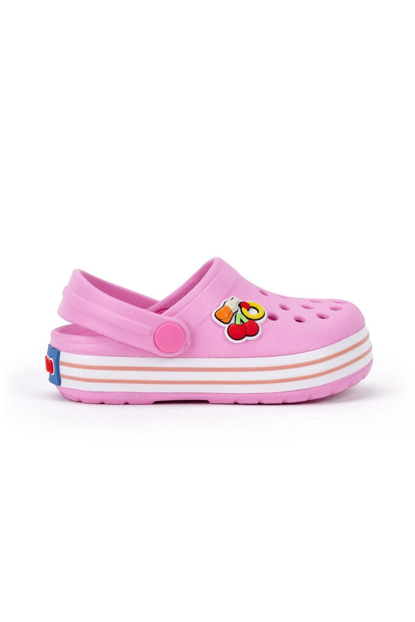 HARİBO Kız Pembe Çocuk Sargılı Eva Sandalet FTW02E