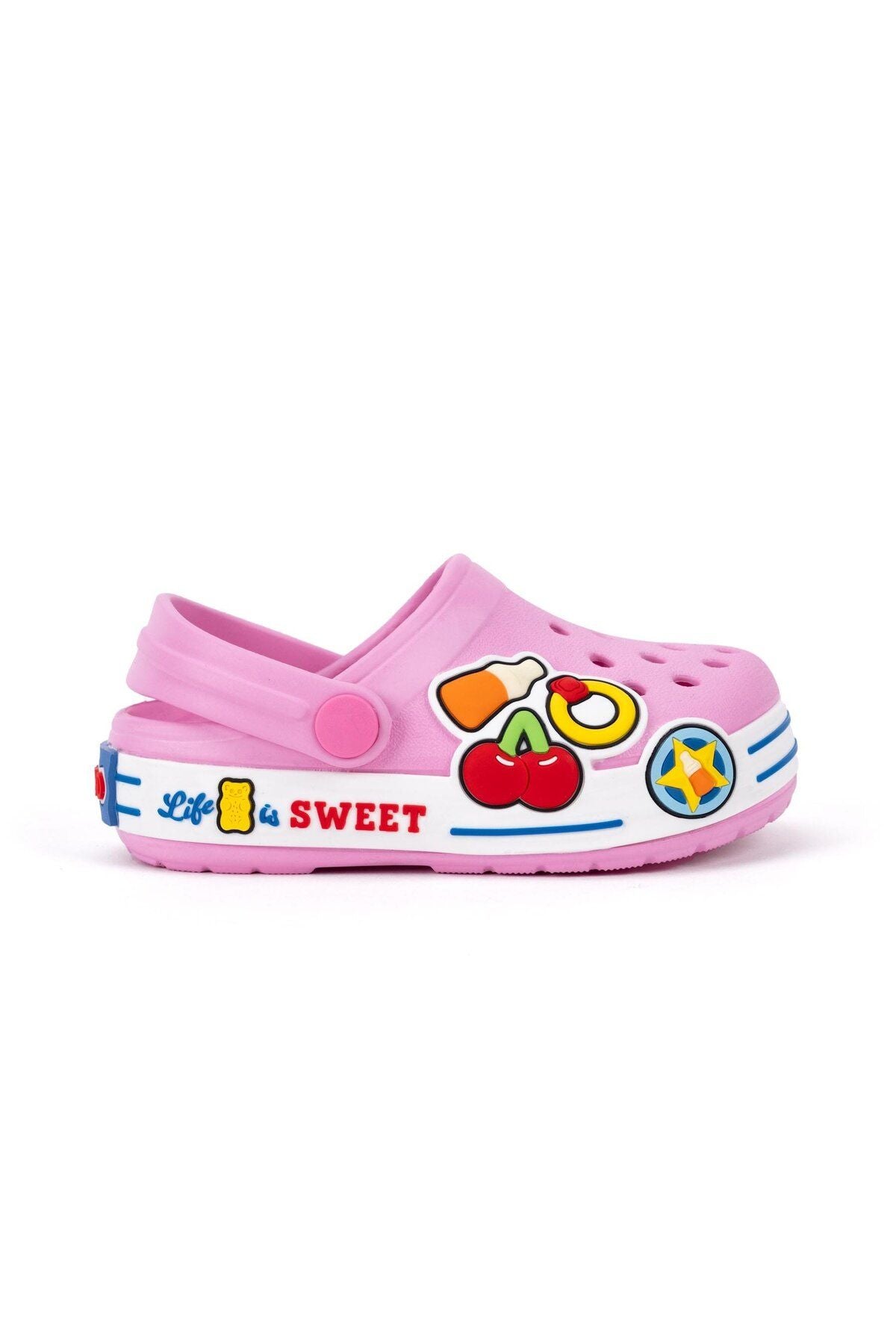 HARIBO Kız Pembe Çocuk Sargılı Eva Sandalet FTW04E