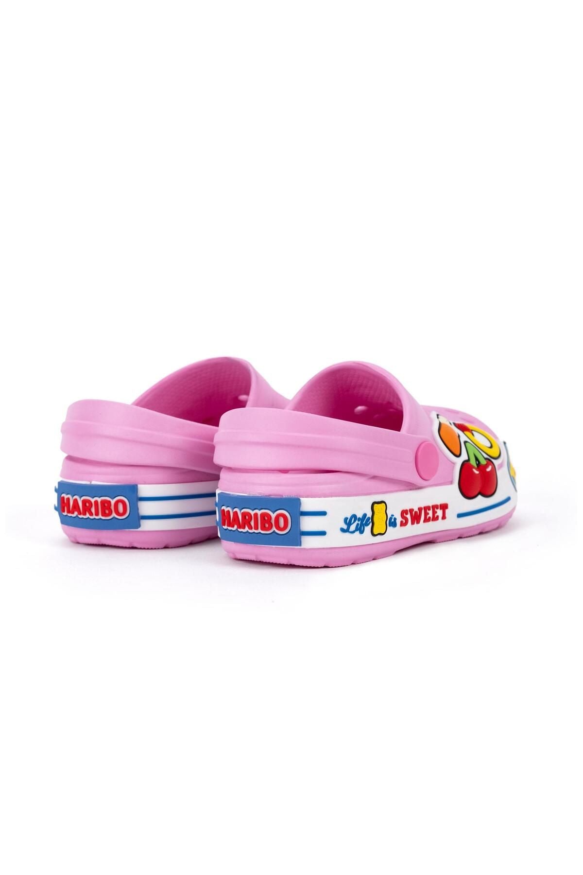 HARIBO Kız Pembe Çocuk Sargılı Eva Sandalet FTW04E