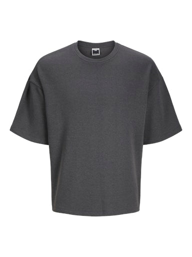 JACK JONES Erkek Asfalt Pamuklu Tişört 12274578