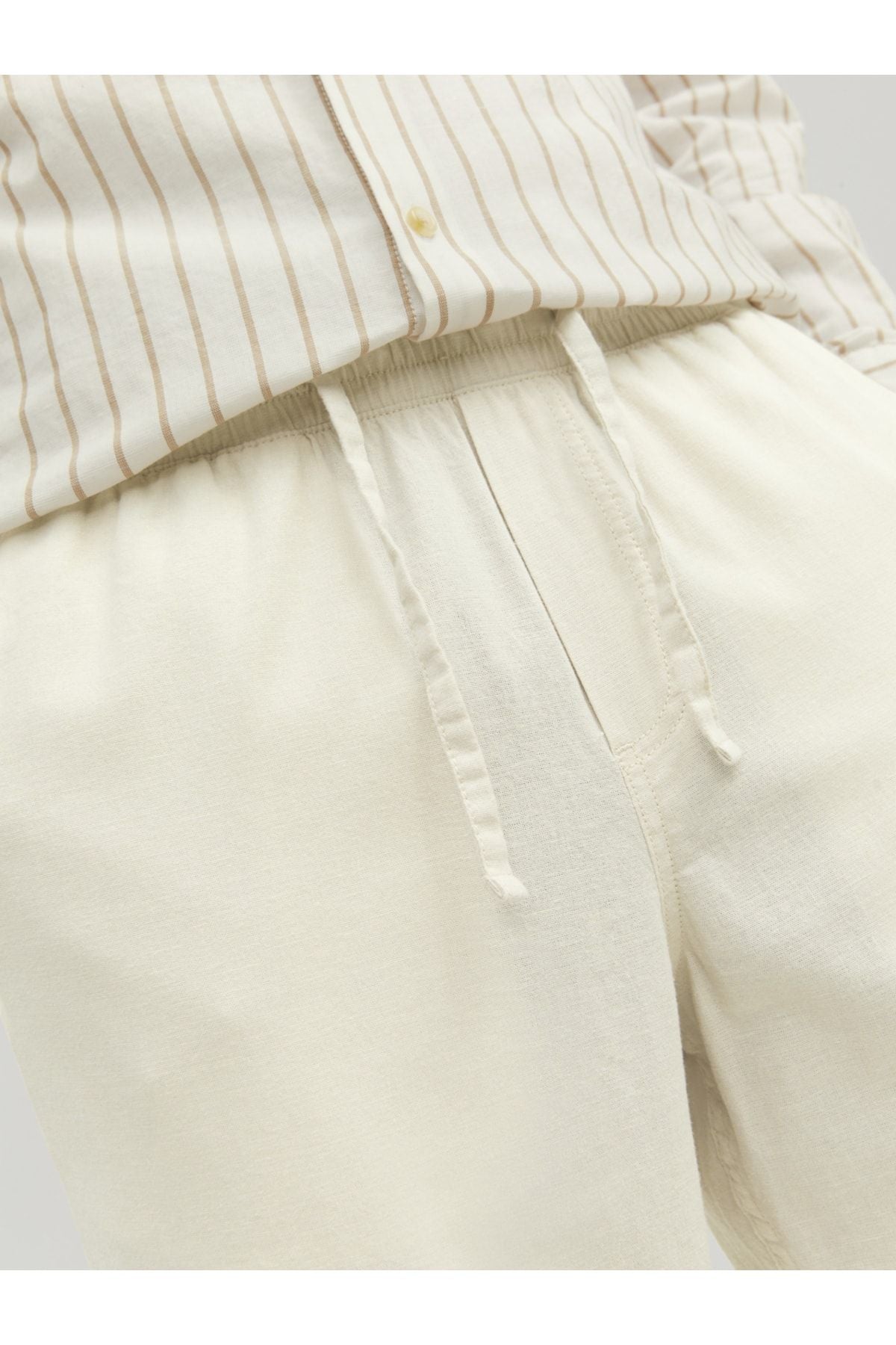 JACK JONES Erkek Bej Jogger Pantolon 12229699