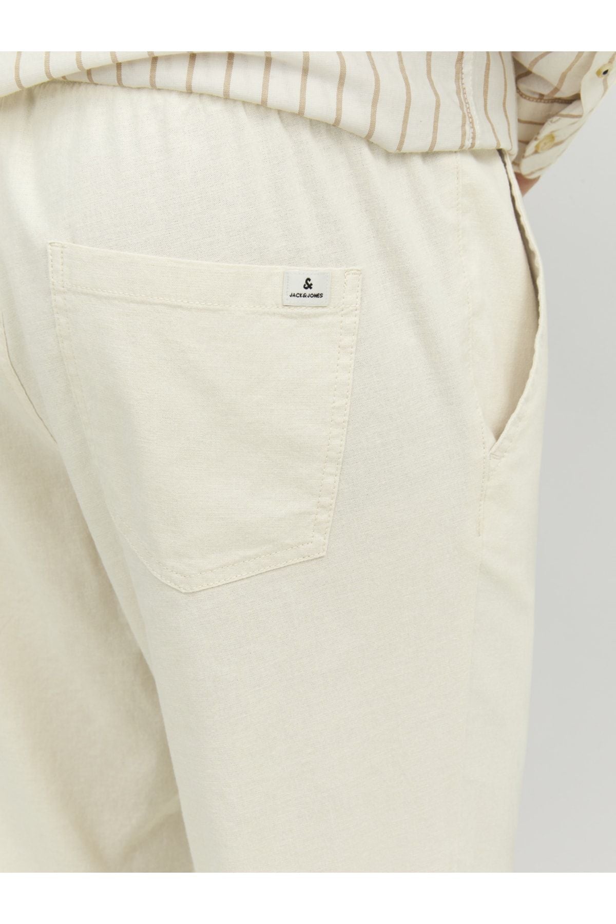 JACK JONES Erkek Bej Jogger Pantolon 12229699