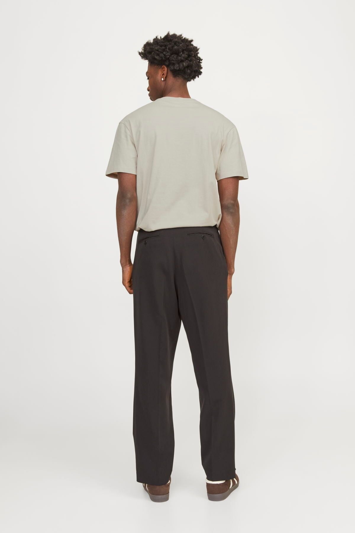 JACK JONES Erkek Bej Pamuklu Tişört 12234746