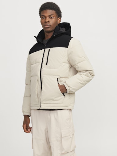 Jack Jones Erkek Bej Puffer Mont 12258416BJ