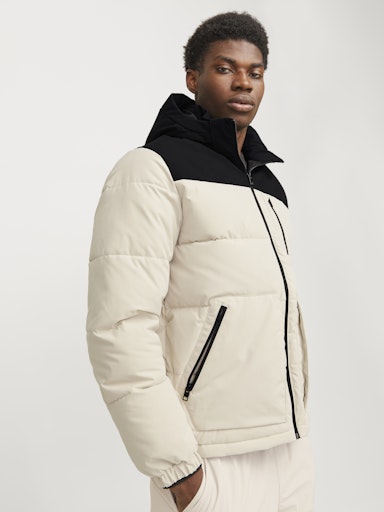 Jack Jones Erkek Bej Puffer Mont 12258416BJ