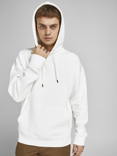 Jack Jones Erkek Beyaz Jjestar Basic Sweat 12208157B