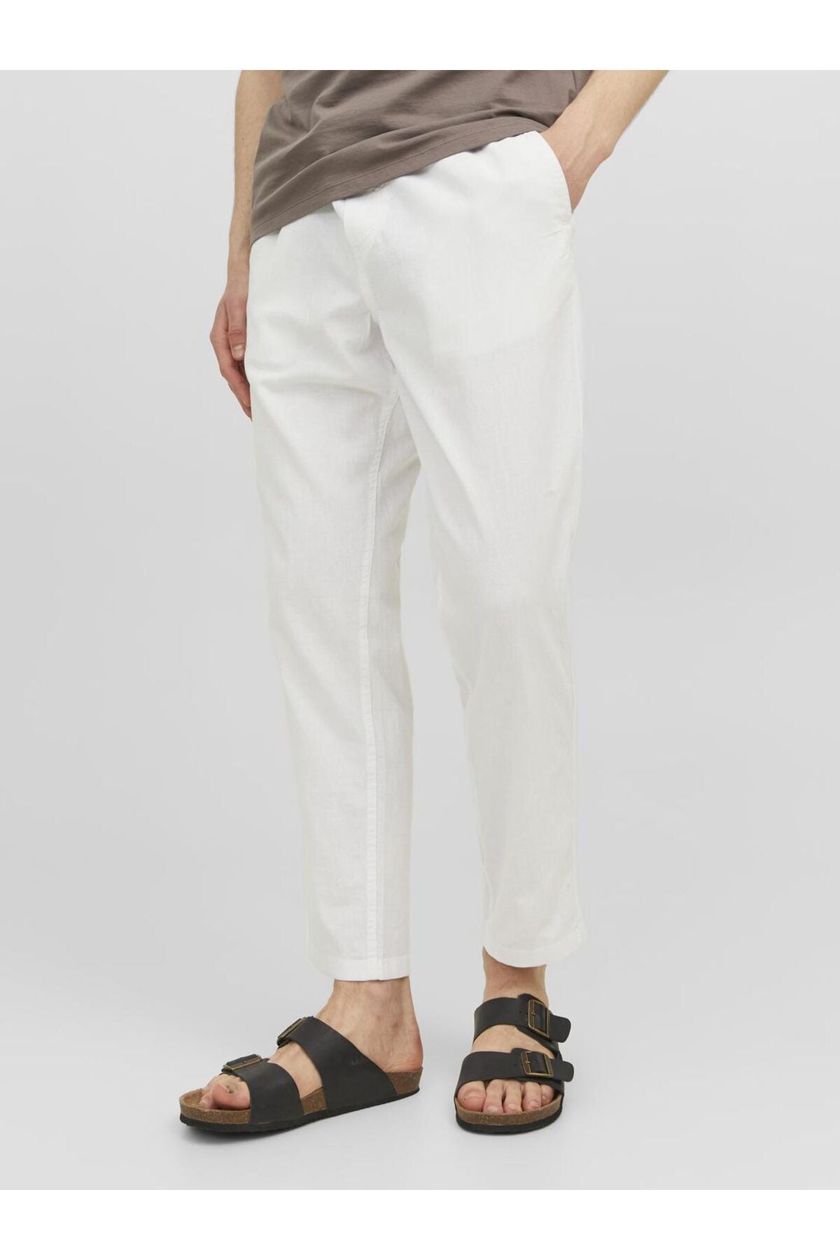 JACK JONES Erkek BEYAZ Jogger Pantolon 12229699