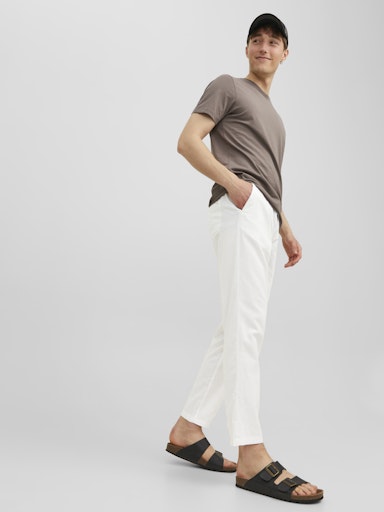 JACK JONES Erkek BEYAZ Jogger Pantolon 12229699