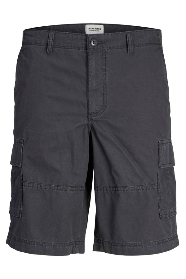 Jack Jones Erkek Büyük Beden Kargo Gri Cepli Şort 12257678
