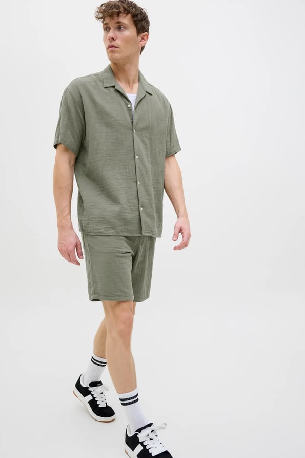 JACK JONES Erkek GRİ Jogger Şort 12274758