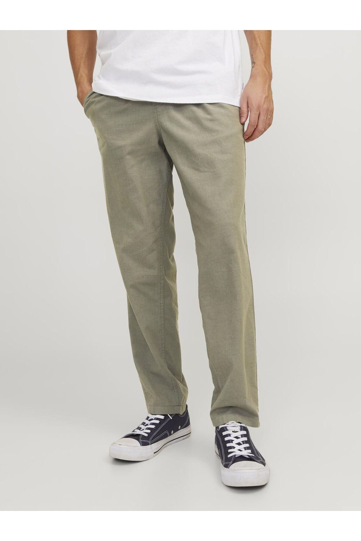 JACK JONES Erkek Haki Jogger Pantolon 12229699
