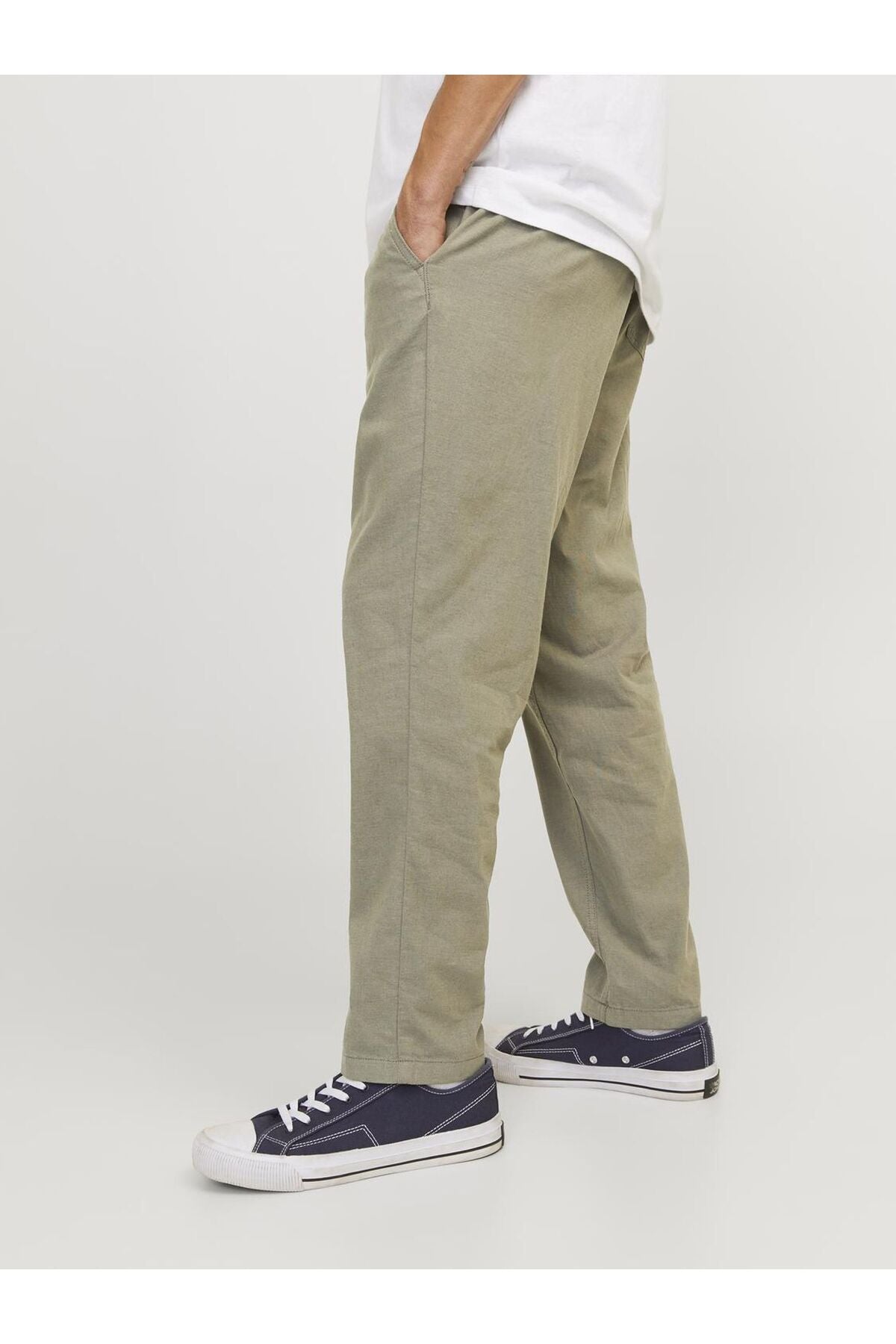 JACK JONES Erkek Haki Jogger Pantolon 12229699