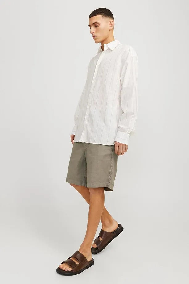 JACK JONES Erkek Haki Kampanyalı Kısa Şort 12274968