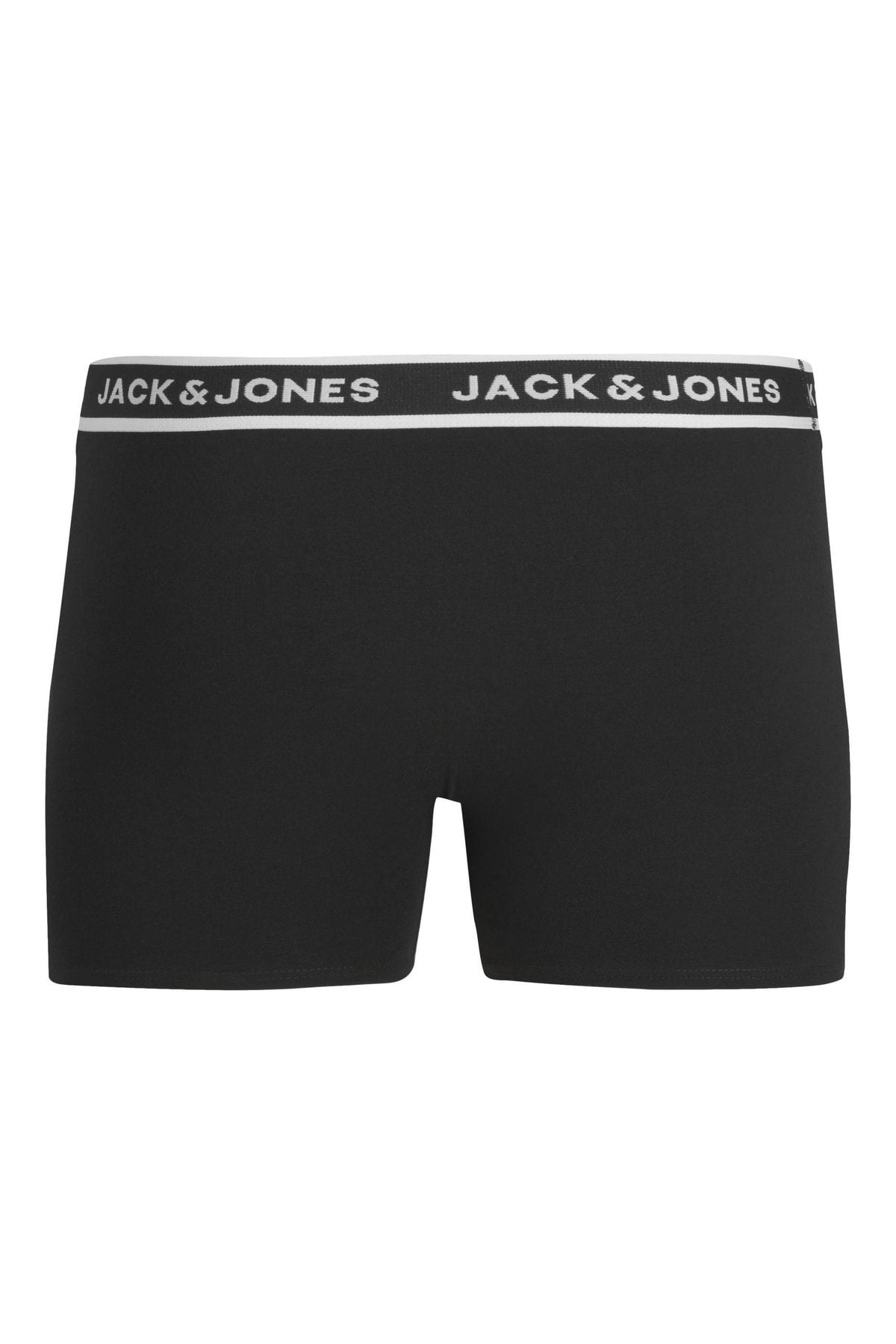 Jack Jones Erkek Jacsolid 3'lü Siyah Boxer 12229576S