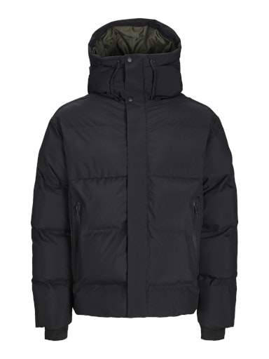 Jack Jones Erkek Jcoalpha Puffer Sİyah Mont 12261971S