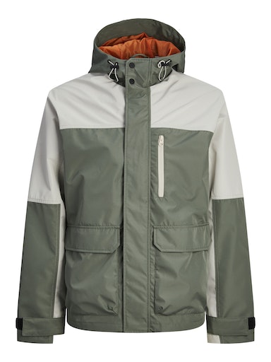 Jack Jones Erkek  Jcohıke Lıght Jacket Haki Ceket 12253569H