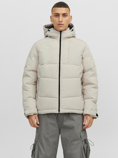 Jack Jones Erkek Jcootis Puffer Bej Mont 12239001BJ