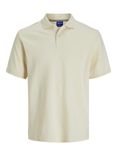 Jack Jones Erkek Jorfrederiksberg  Polo Yaka Bej Tişört 12278511