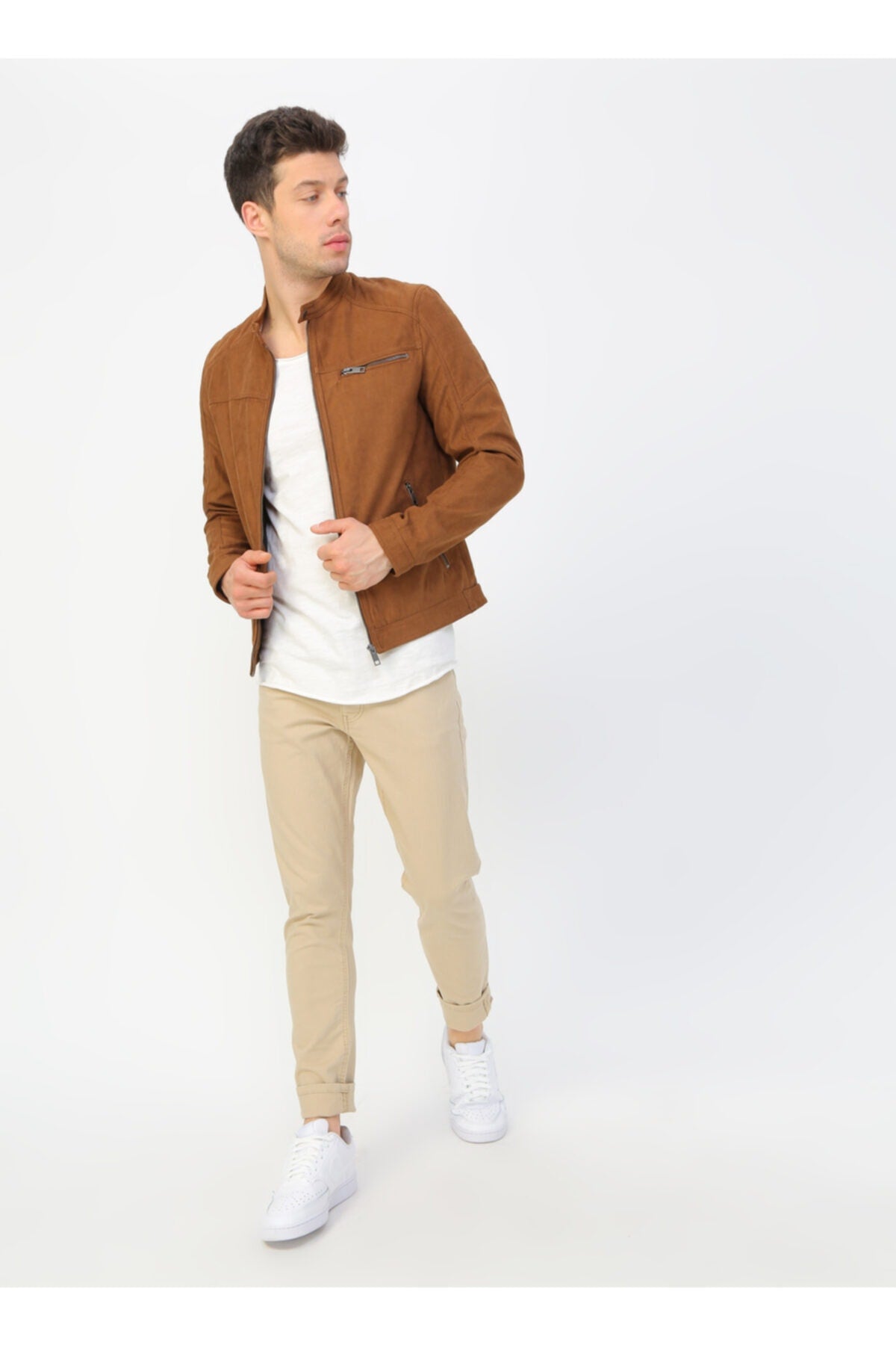 Jack & Jones Erkek Kahverengi Ceket 12147218