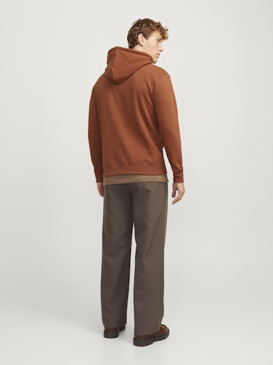 Jack Jones Erkek Kahverengi Jorvesterbro Newton Sweat 12266801KA