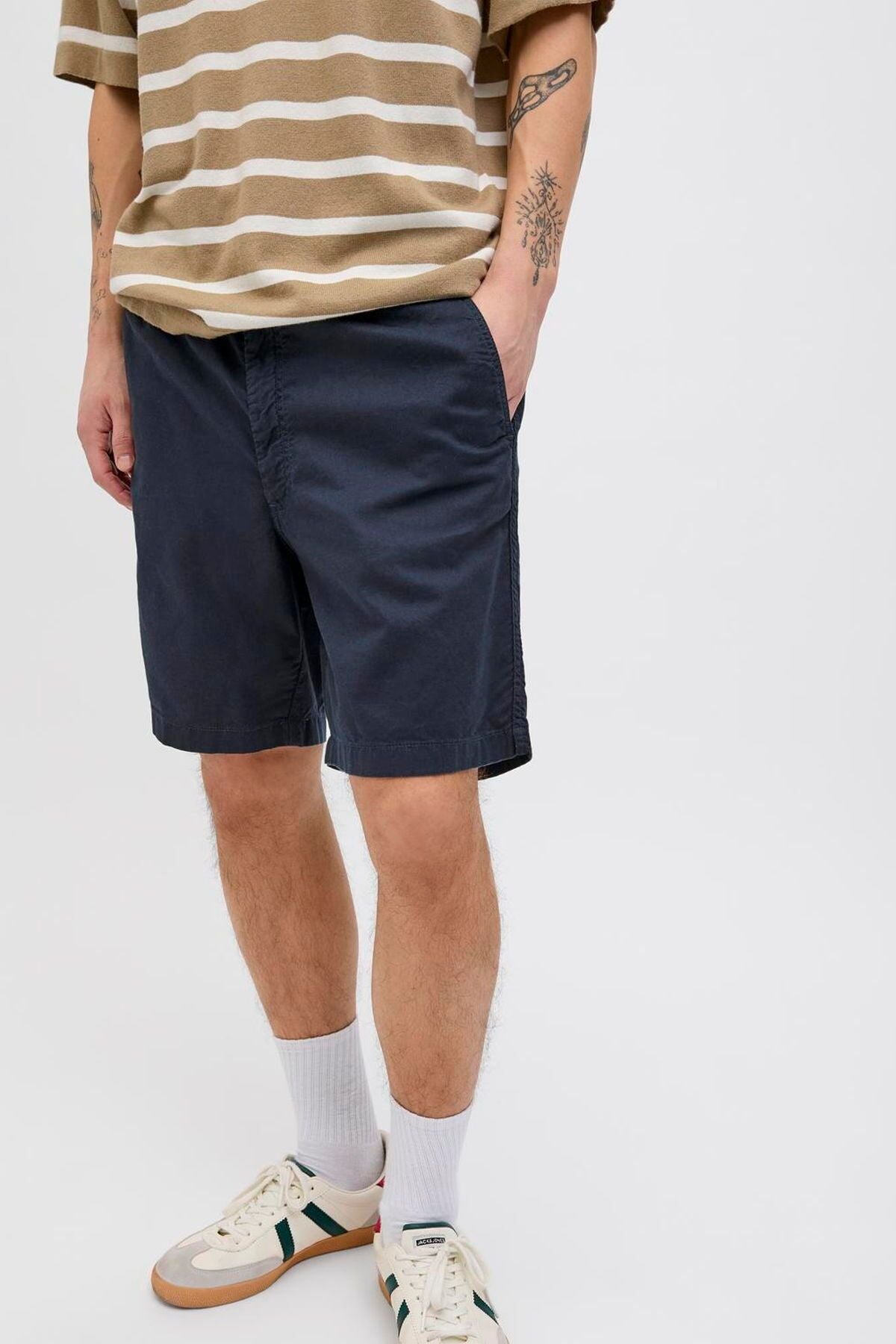 JACK JONES Erkek Koyu Lacivert Hybridbondishort Srt 12274968