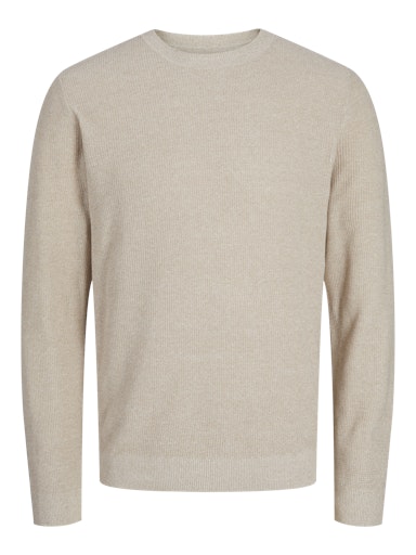 Jack & Jones Erkek Krem Kazak 12259647