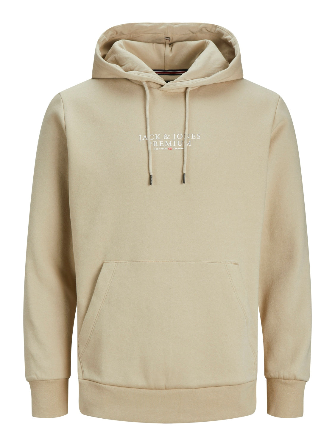 Jack Jones Erkek Krem Sweatshirt Hood Noos 12216335