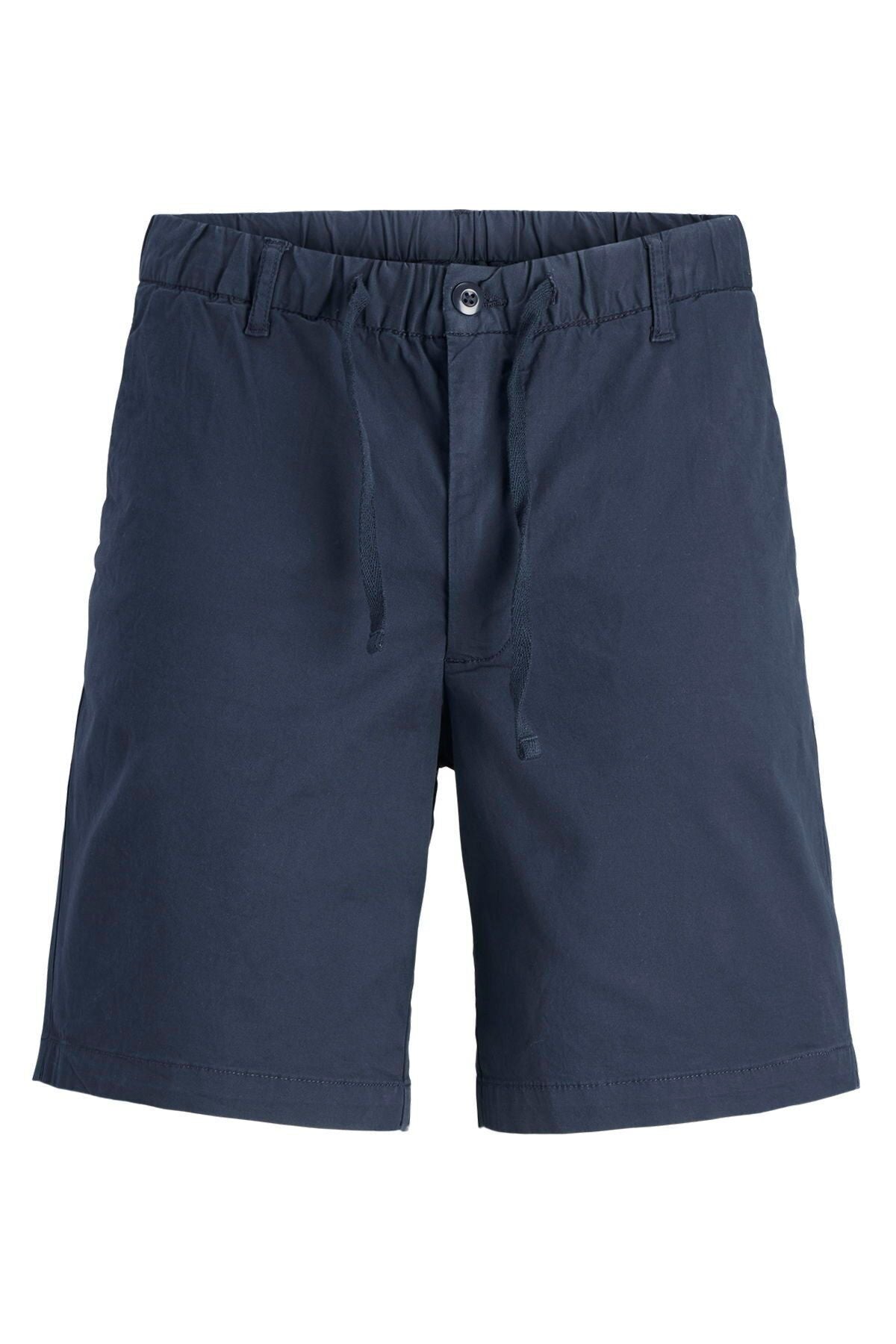 JACK JONES Erkek Lacivert Kampanyalı Hibrit Jogger Şort 12274983