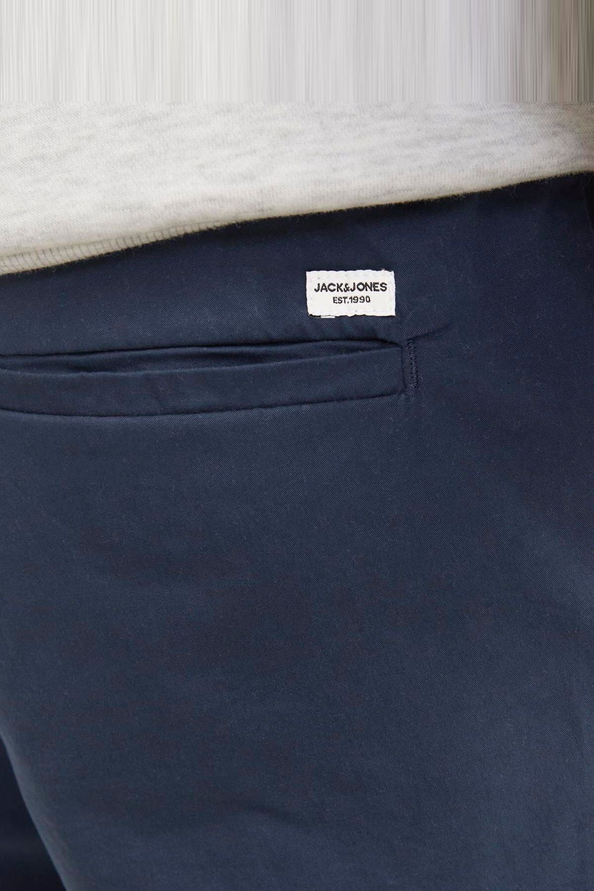JACK JONES Erkek Lacivert Kampanyalı Hibrit Jogger Şort 12274983